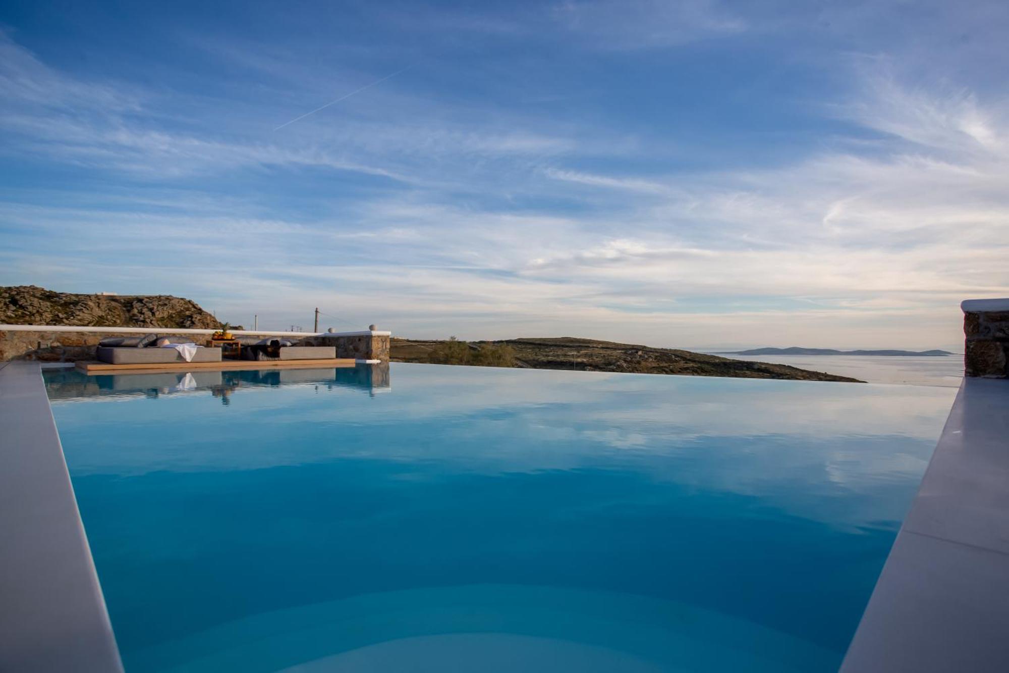 Villa Panamera Mykonos, Private Heaven, Supreme View! Fanari  Екстер'єр фото