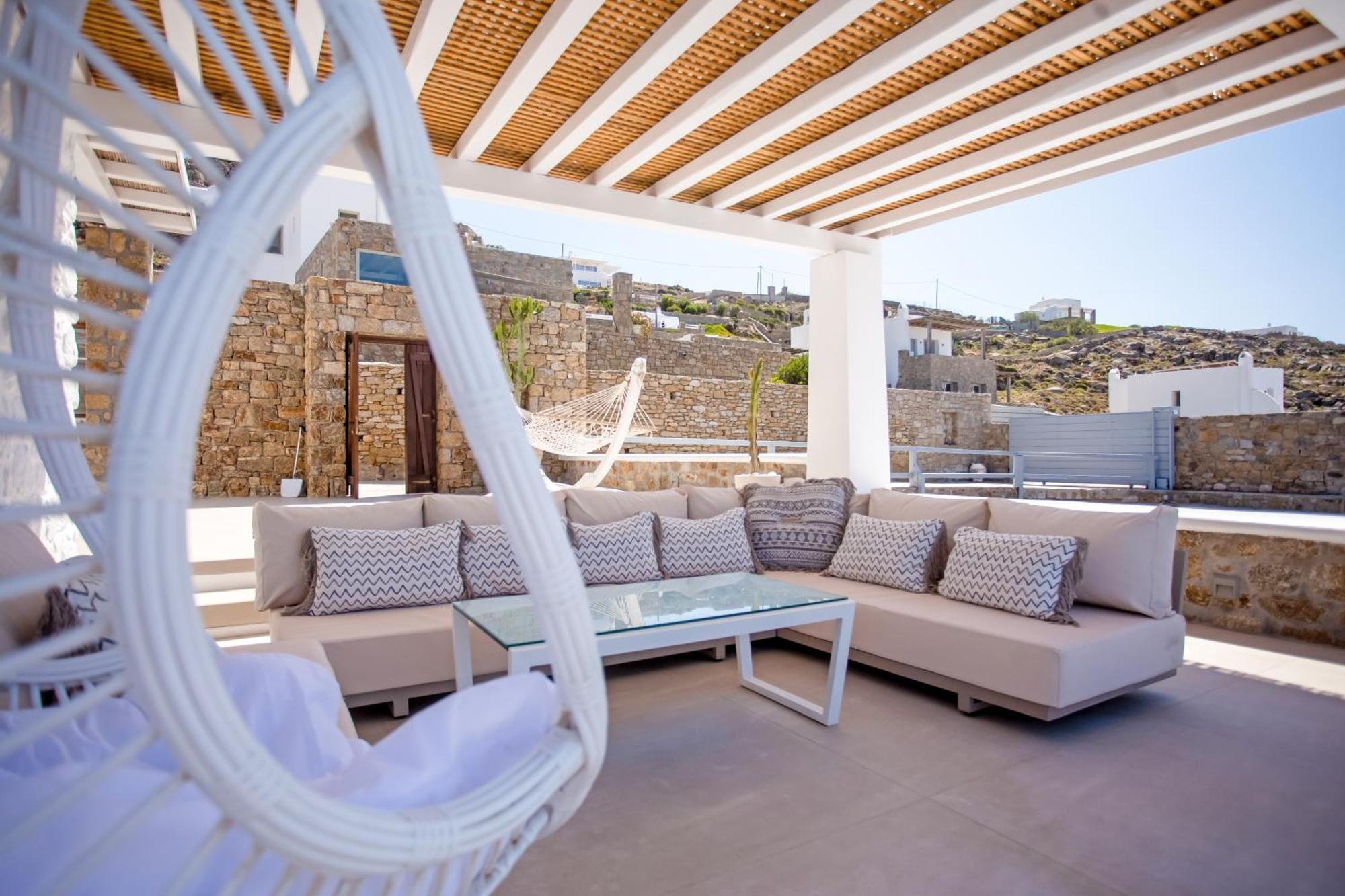 Villa Panamera Mykonos, Private Heaven, Supreme View! Fanari  Екстер'єр фото