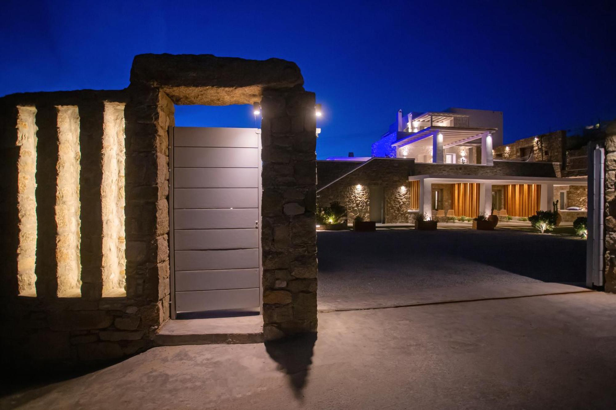 Villa Panamera Mykonos, Private Heaven, Supreme View! Fanari  Екстер'єр фото