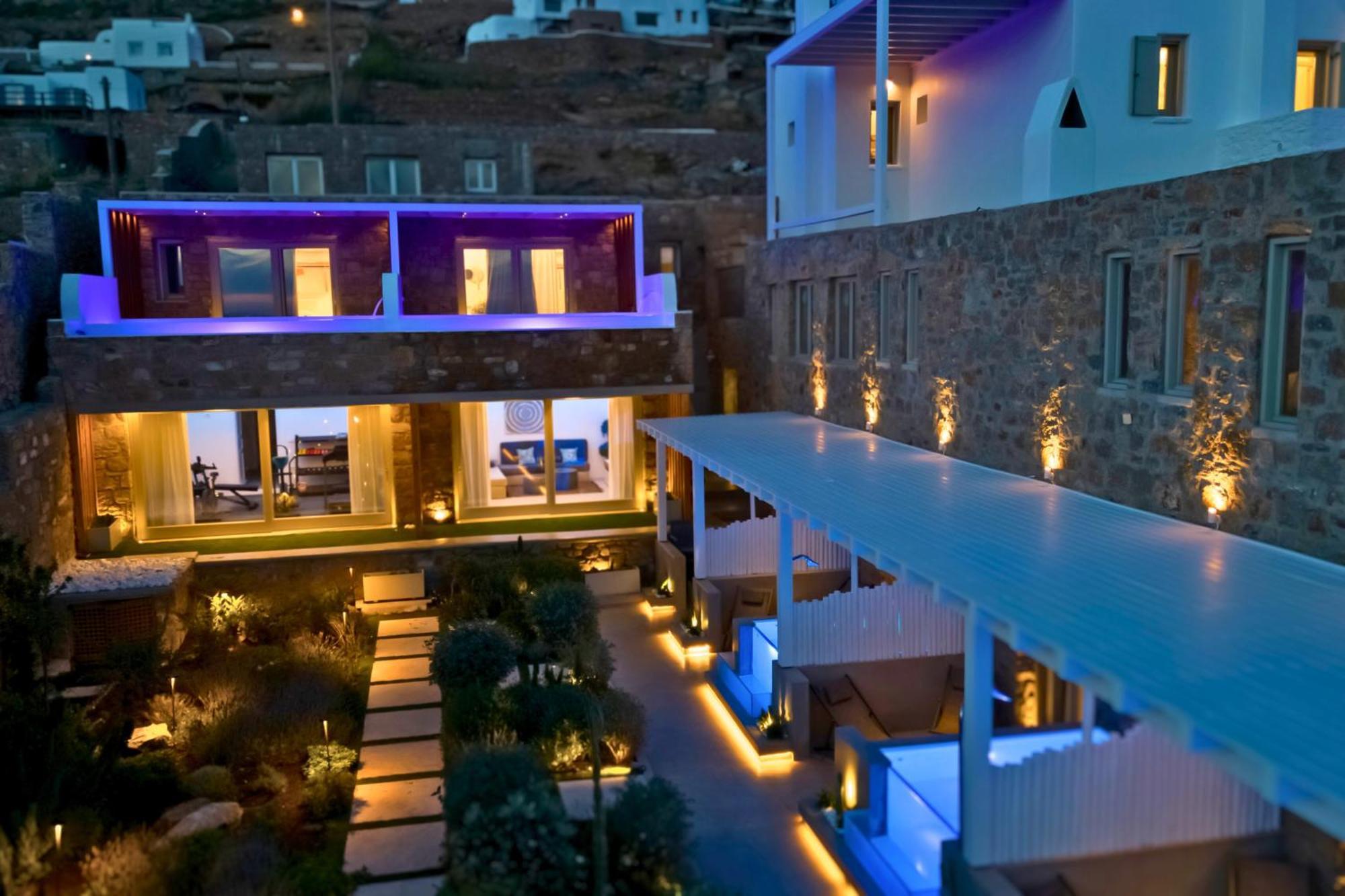 Villa Panamera Mykonos, Private Heaven, Supreme View! Fanari  Екстер'єр фото